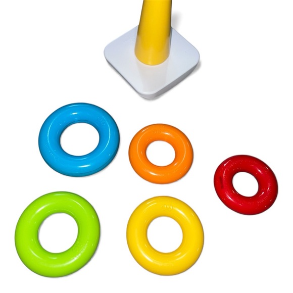 5/$25 Fisher-Price Colorful Stacking Rings - Picture 5 of 5